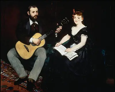 The Music Lesson Edouard Manet
